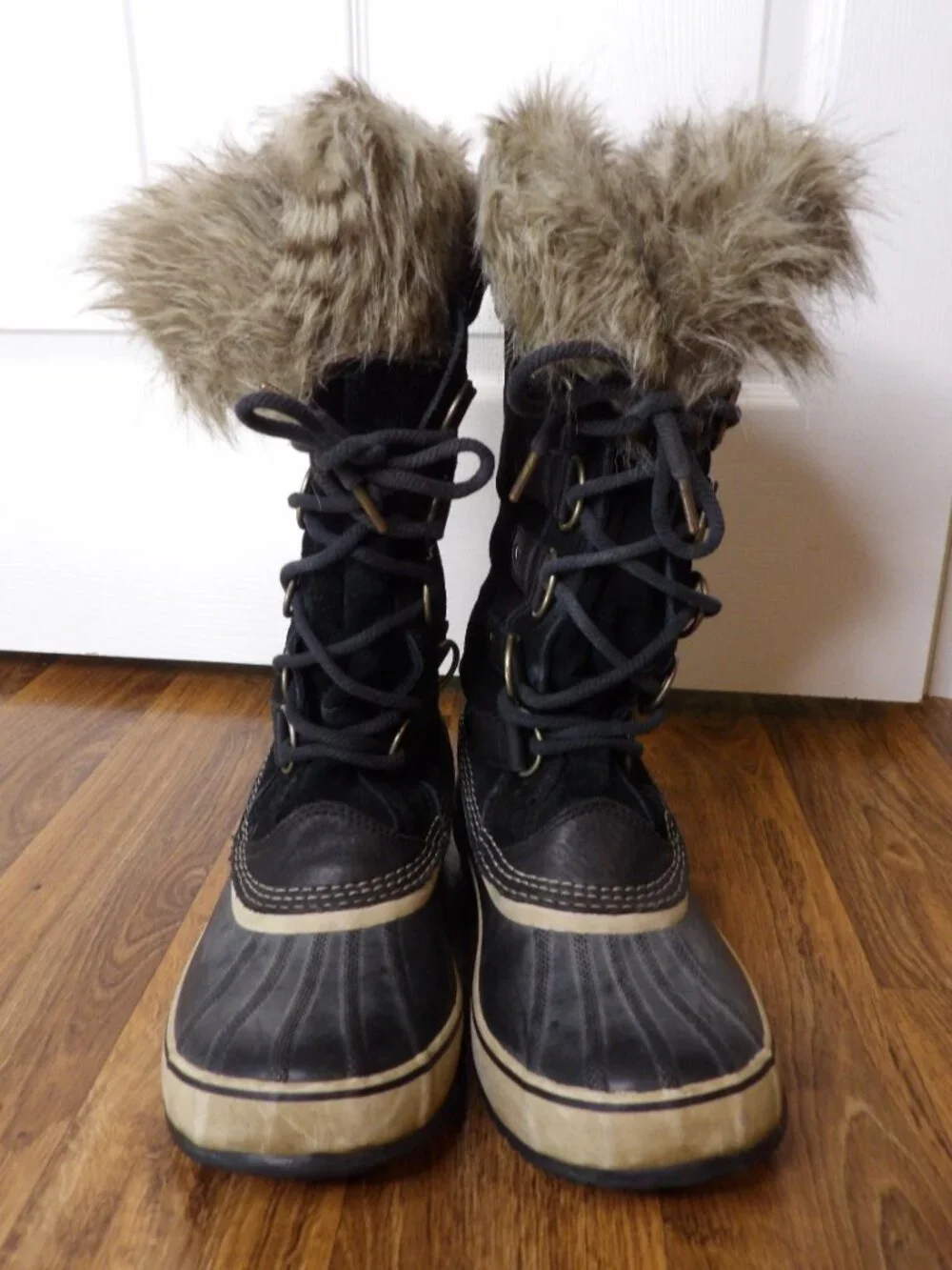 Sorel Joan of Arctic Waterproof Boots Black Size 12